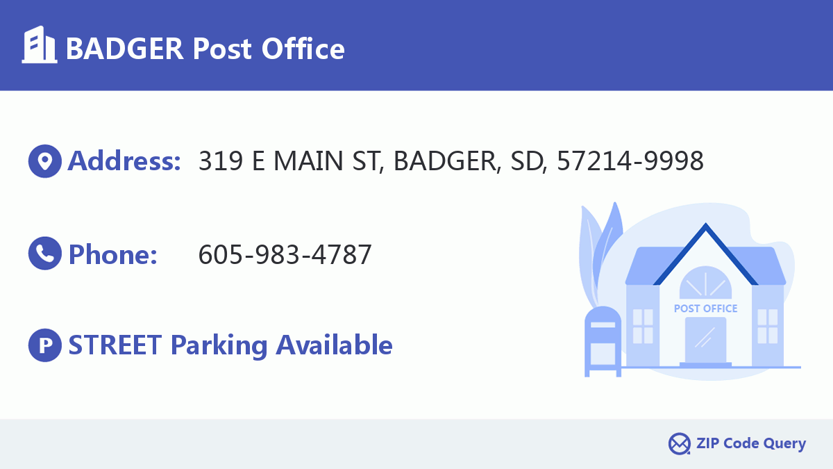 Post Office:BADGER