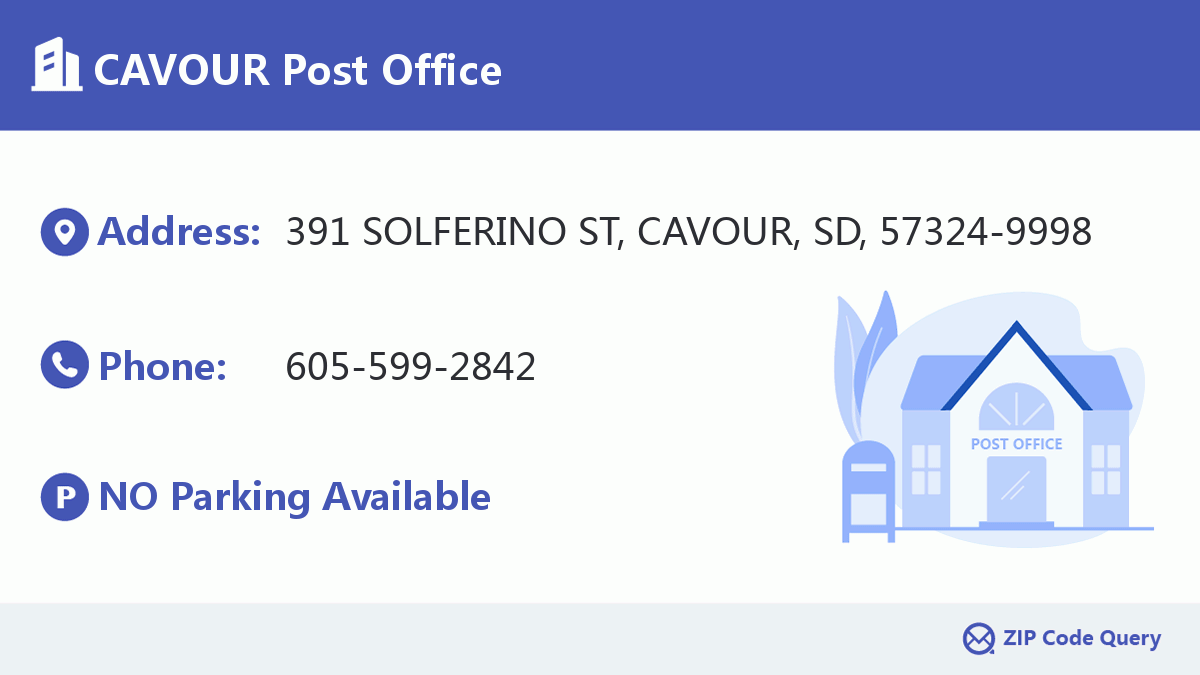 Post Office:CAVOUR