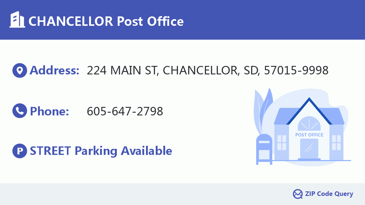 Post Office:CHANCELLOR