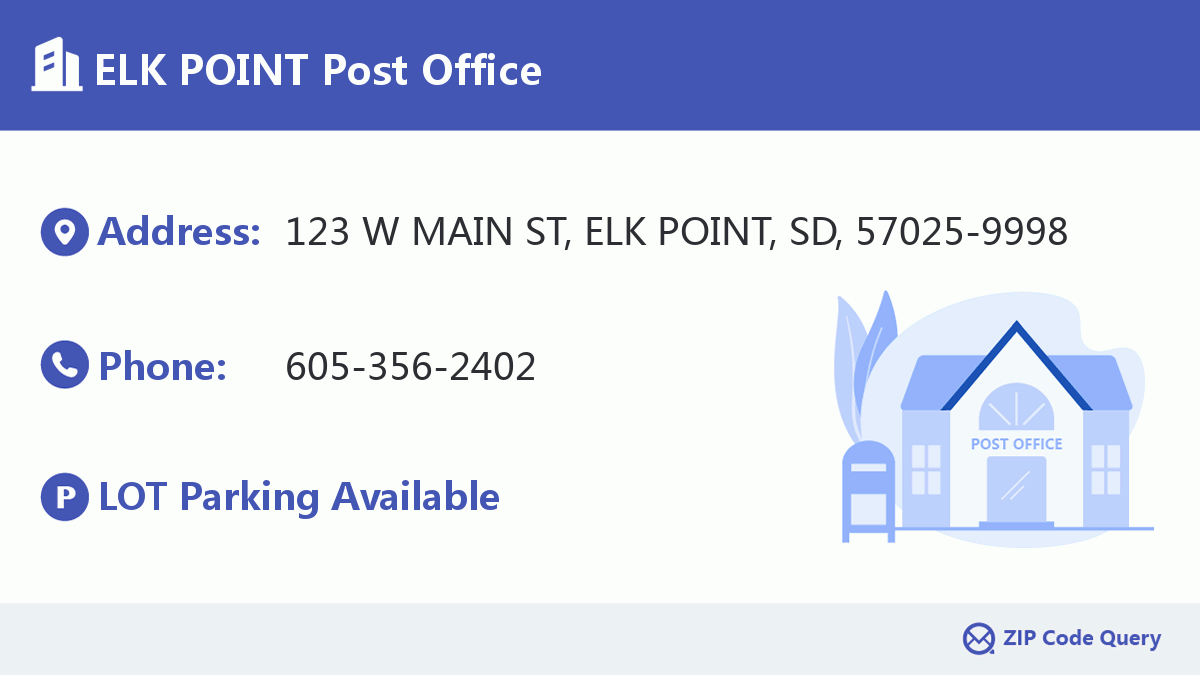 Post Office:ELK POINT