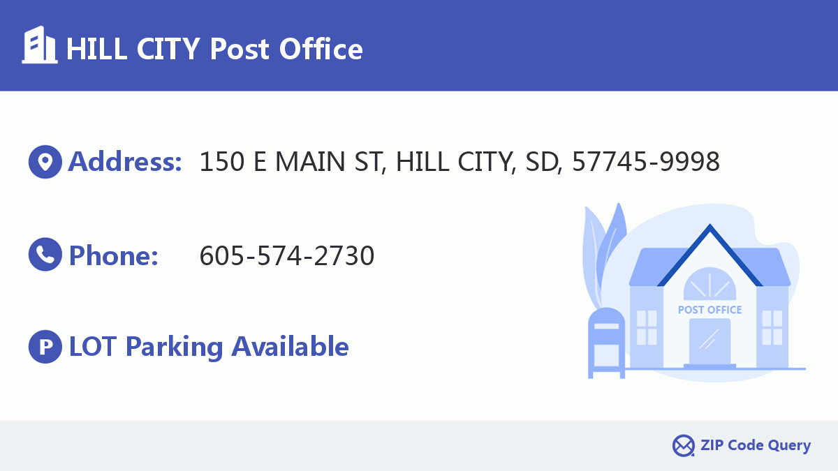 Post Office:HILL CITY
