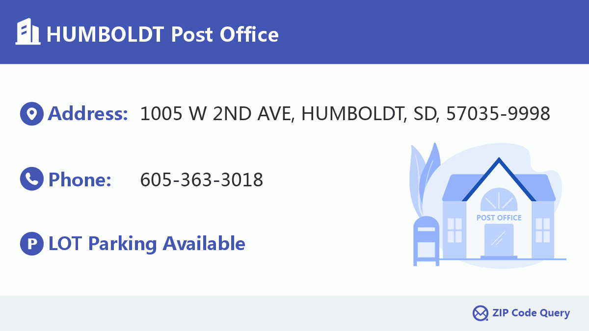 Post Office:HUMBOLDT