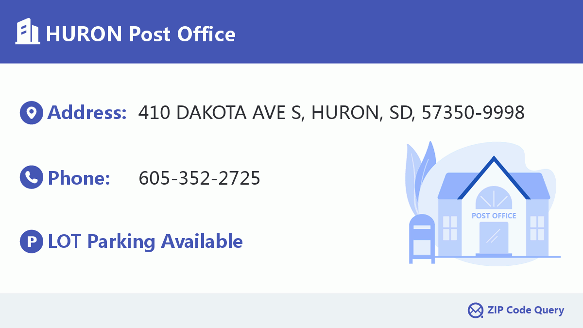 Post Office:HURON