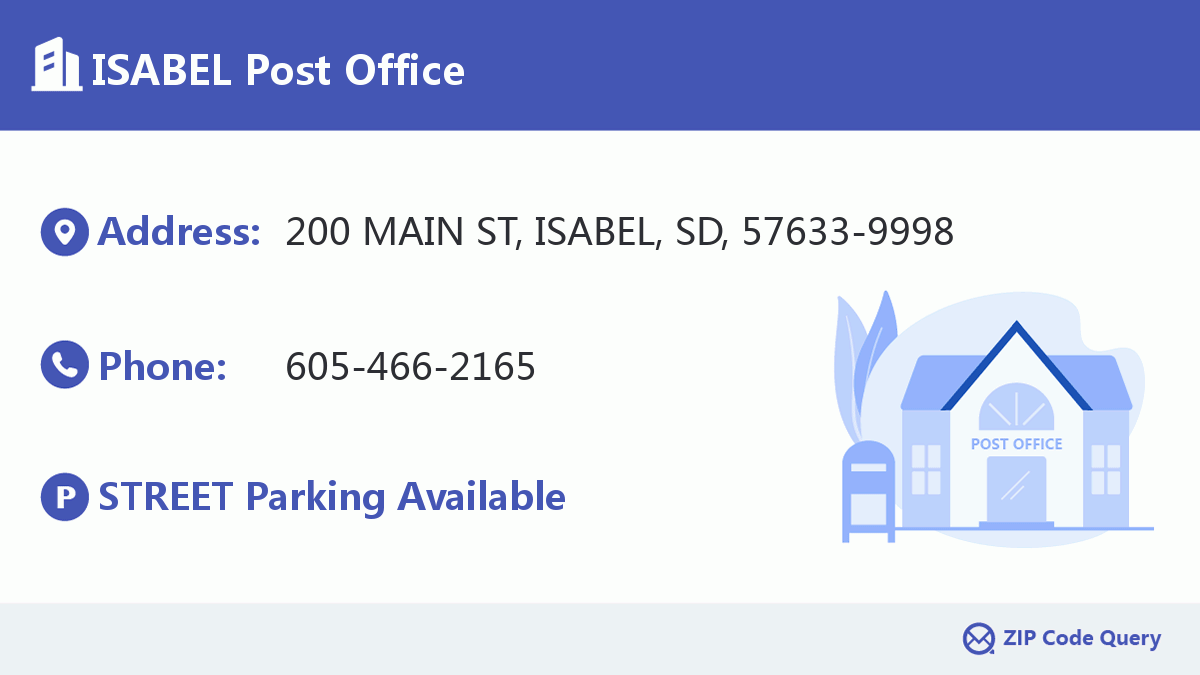 Post Office:ISABEL
