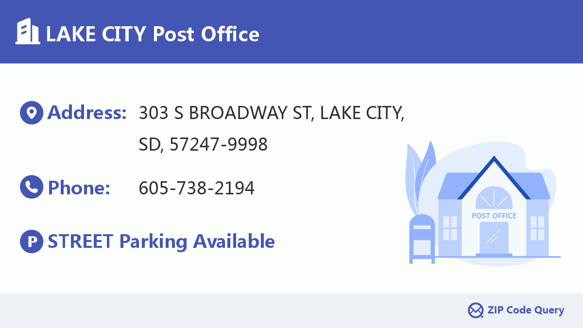 Post Office:LAKE CITY