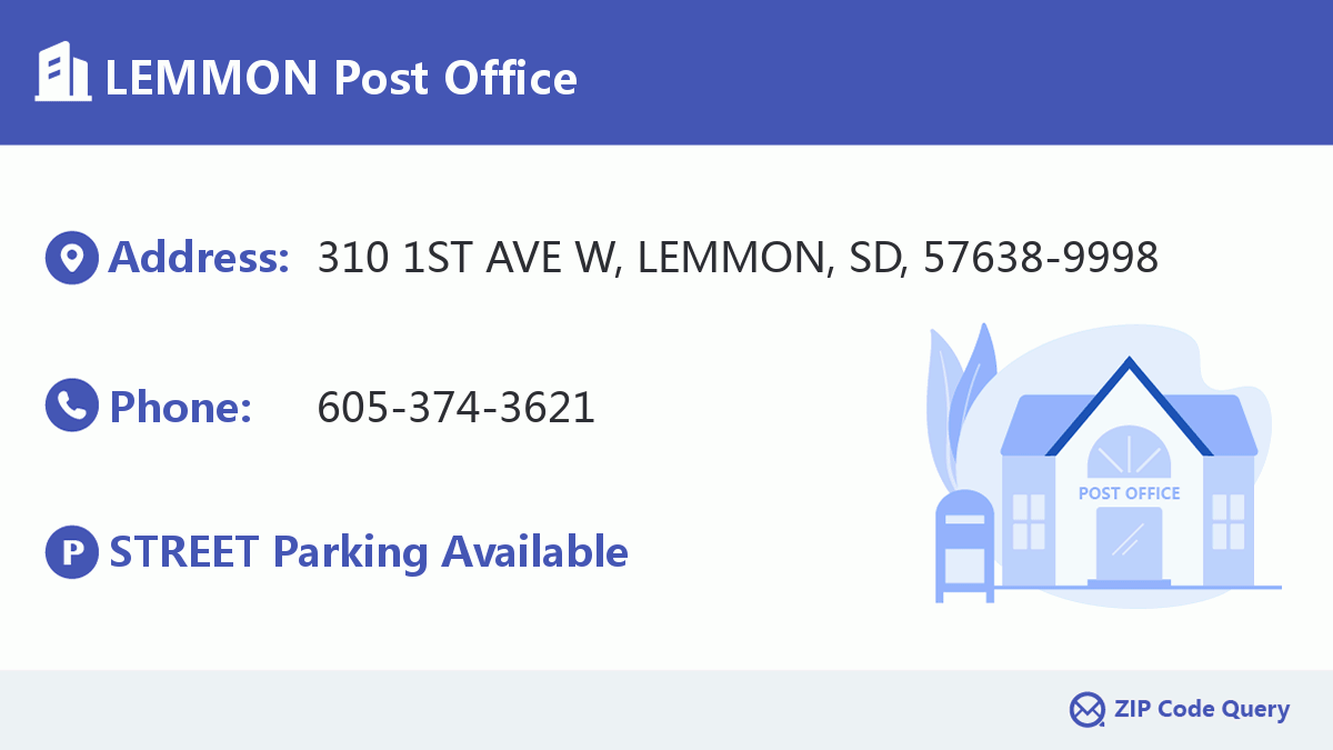 Post Office:LEMMON