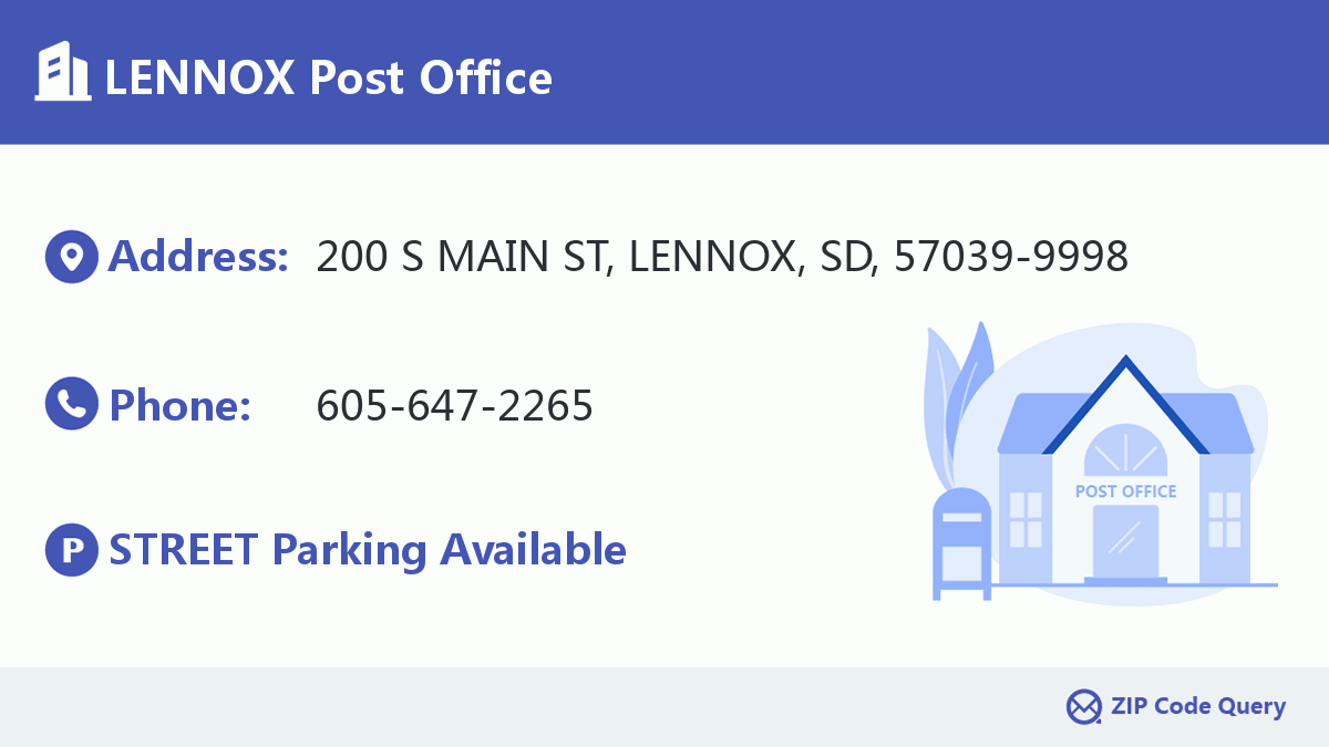 Post Office:LENNOX