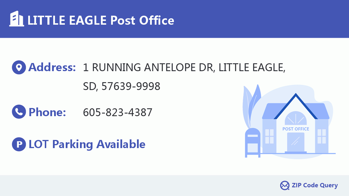 Post Office:LITTLE EAGLE