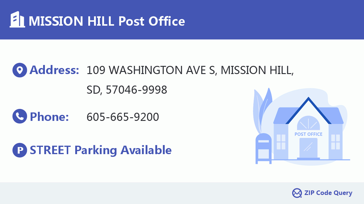 Post Office:MISSION HILL