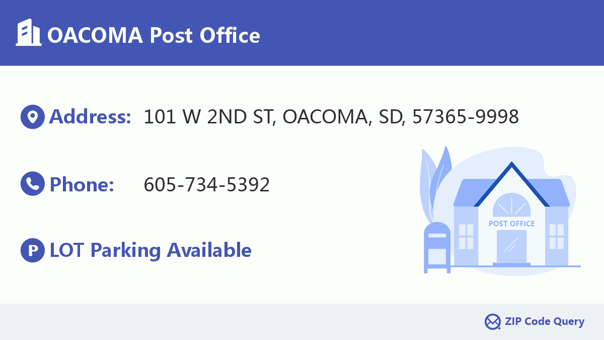 Post Office:OACOMA