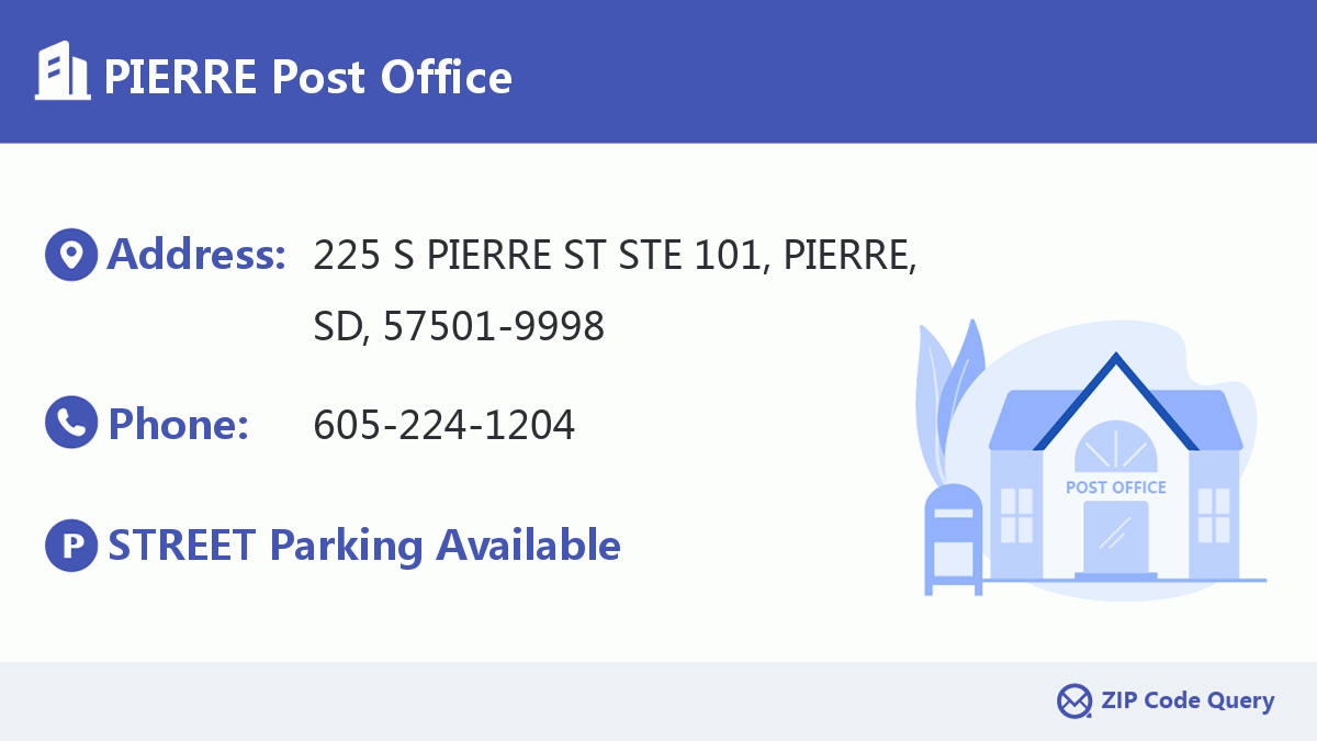 Post Office:PIERRE