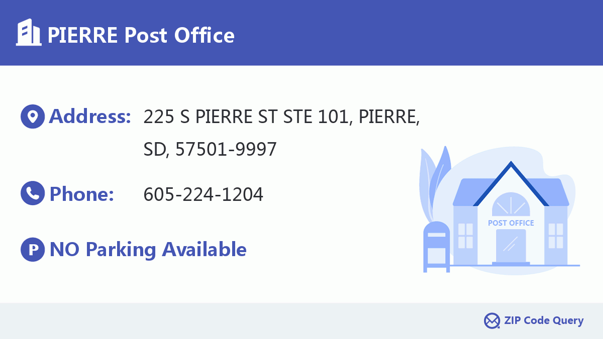 Post Office:PIERRE