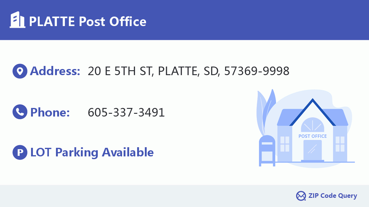Post Office:PLATTE