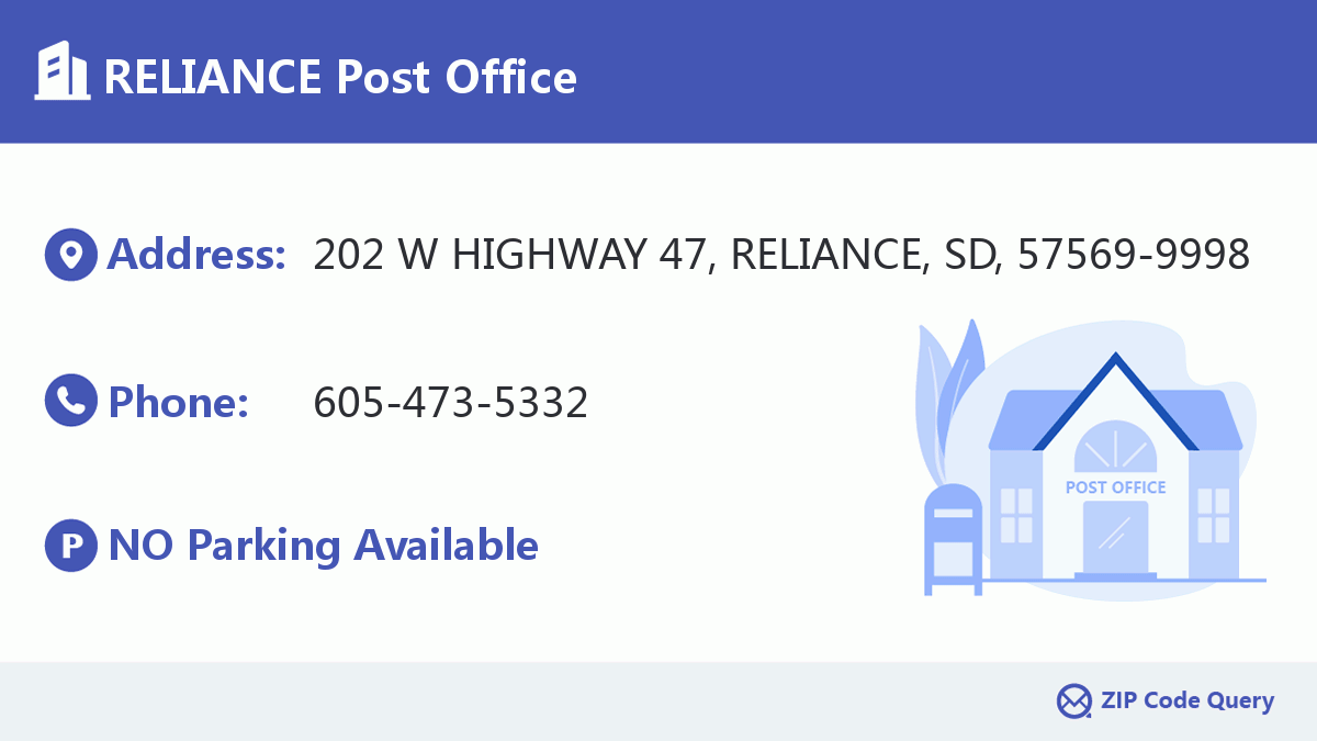 Post Office:RELIANCE