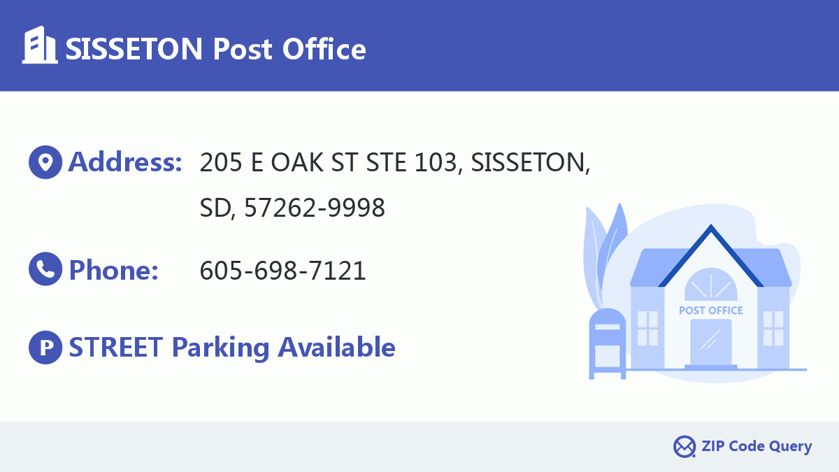 Post Office:SISSETON