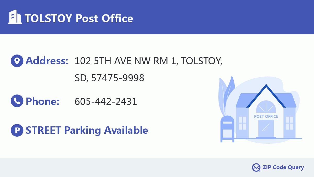 Post Office:TOLSTOY