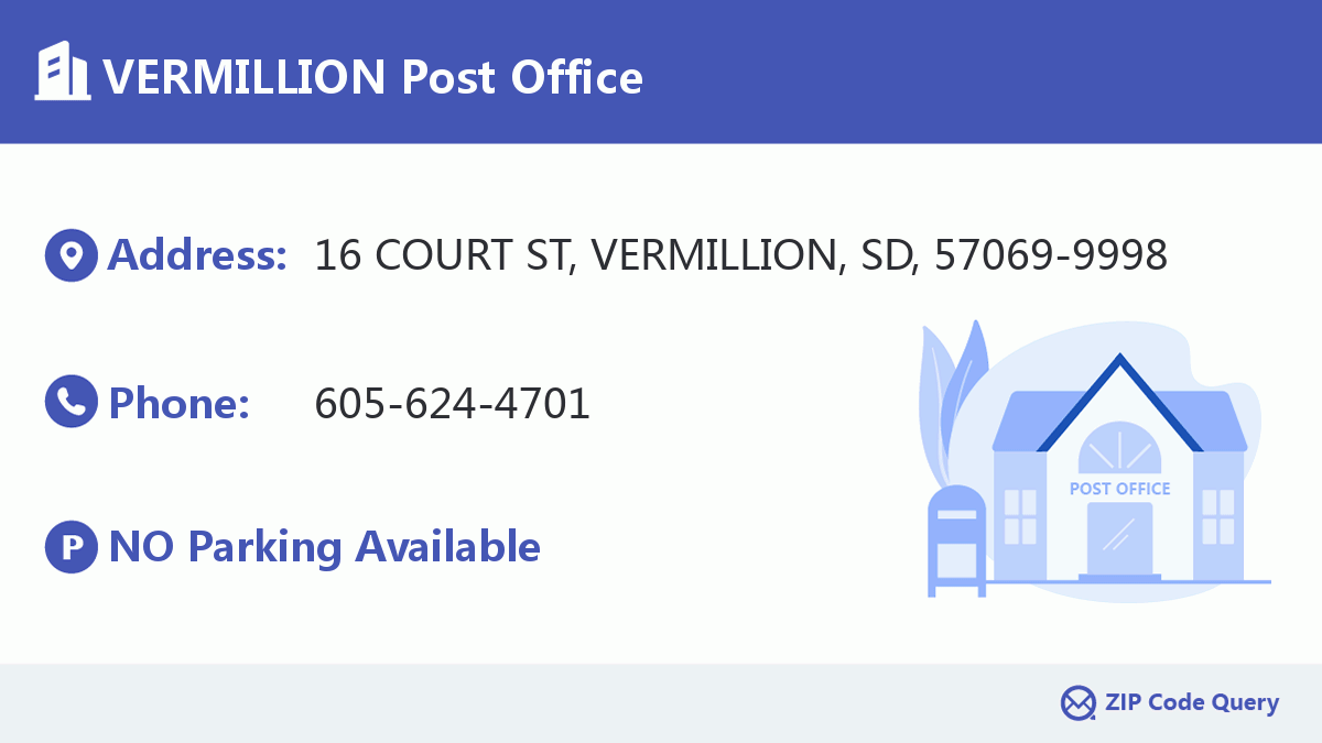 Post Office:VERMILLION