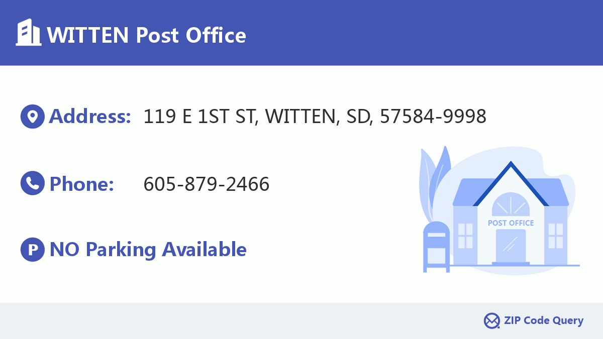 Post Office:WITTEN